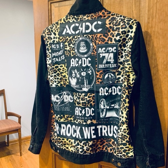 AC/DC Band Denim Jacket - Picture 4 of 8